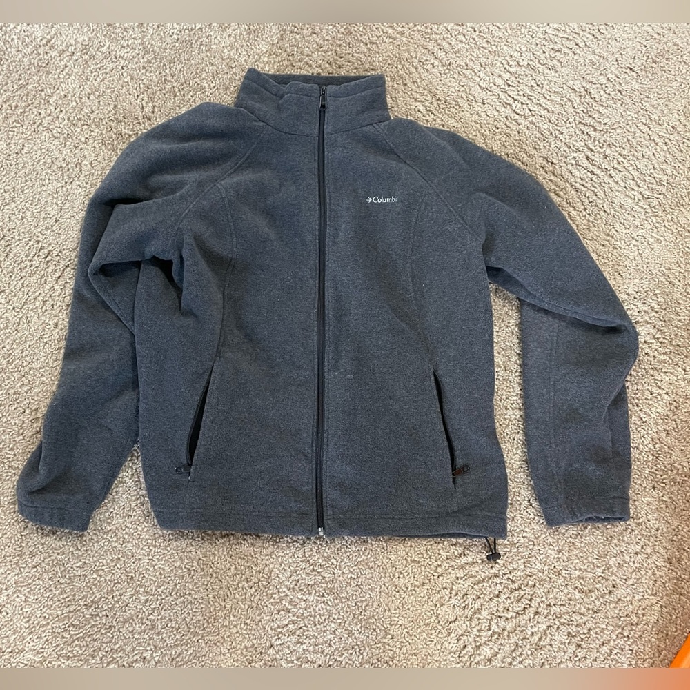 Columbia Fleece Full Zip Up Jacket Women’s XL